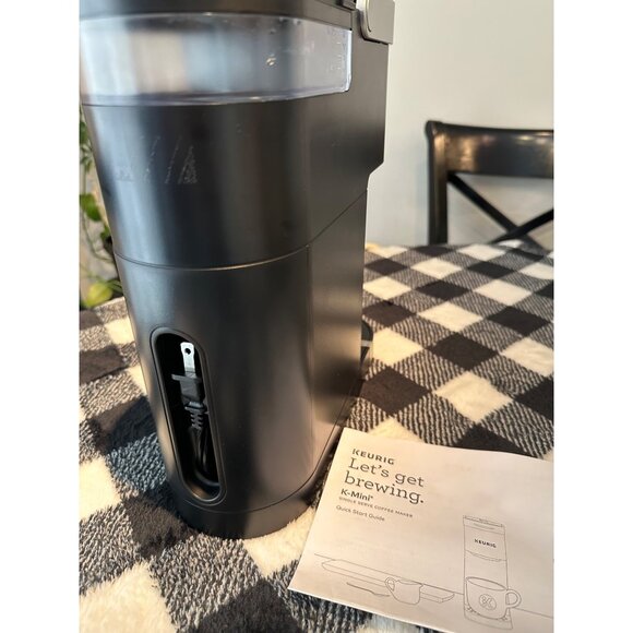 Keurig K-Mini Coffee Maker Matte Black Compact Single Serve For Pods & Grounds - Picture 6 of 8
